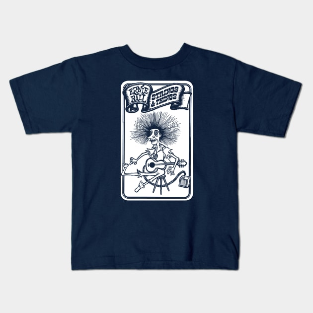 Ernie Ball Strings Kids T-Shirt by Chewbaccadoll